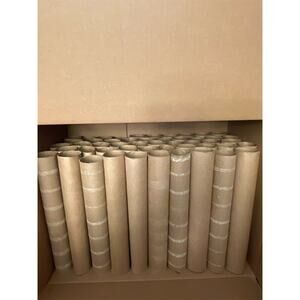 50 Empty Paper Towel Rolls Cardboard Tubes for School Projects Arts Crafts DIY